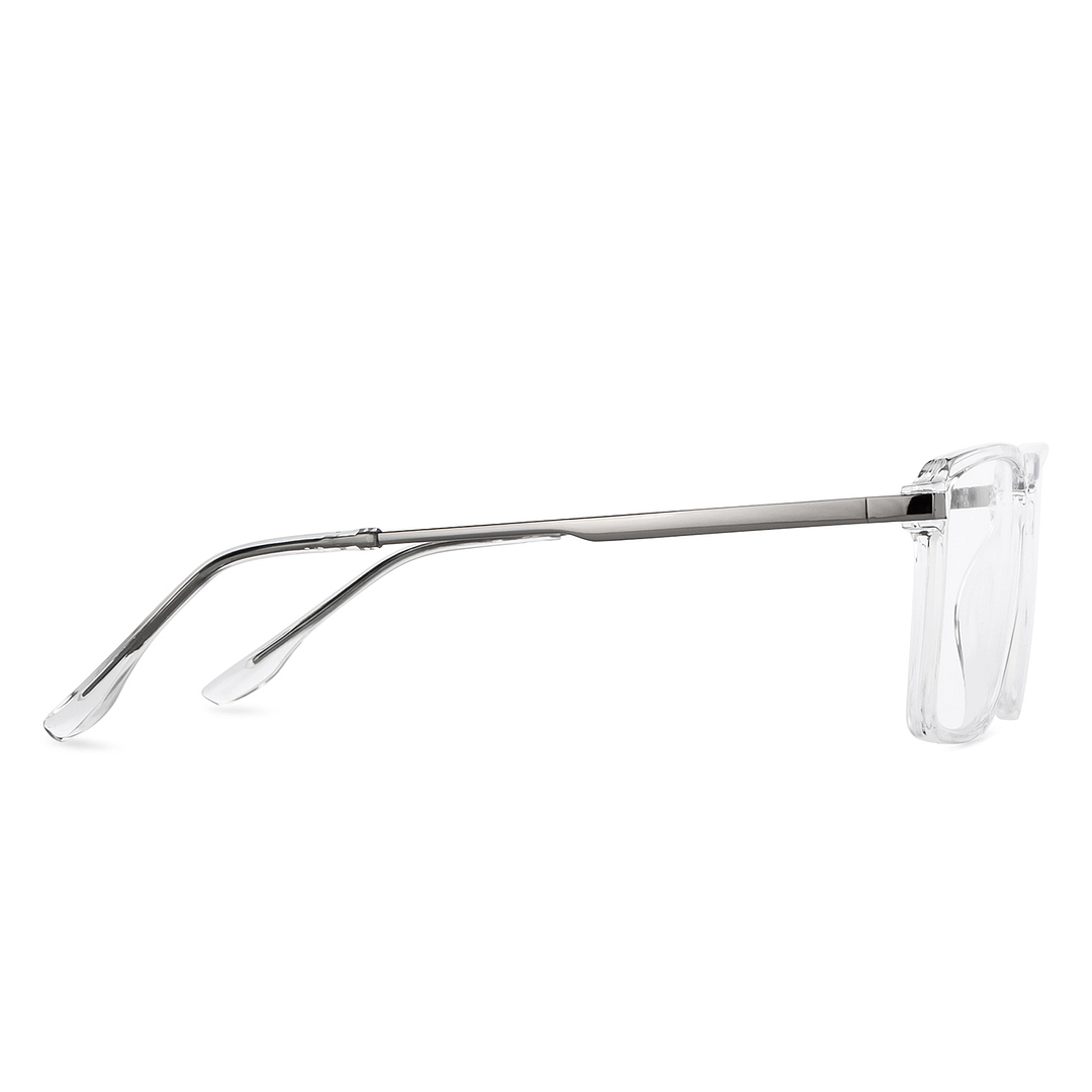 Lenskart Air Online Crystal Transparent Full Rim Rectangle left side