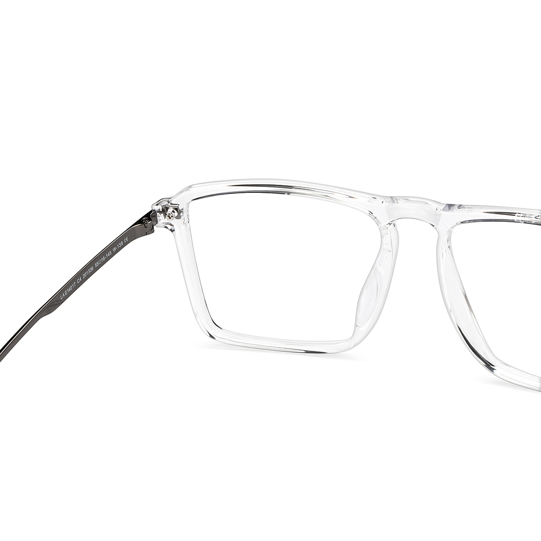 Lenskart Air Online Crystal Transparent Full Rim Rectangle right side