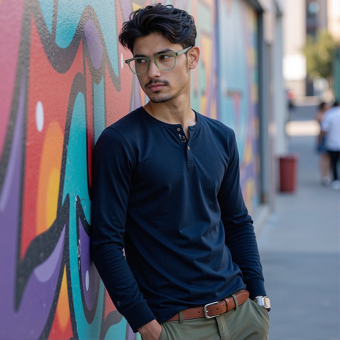 Lenskart Hustlr Screen Glasses Blue Block Zero Power Phone Screen Glasses : Jade Green Green Full Rim Square Lenskart HUSTLR LB E14058-N C3 left side