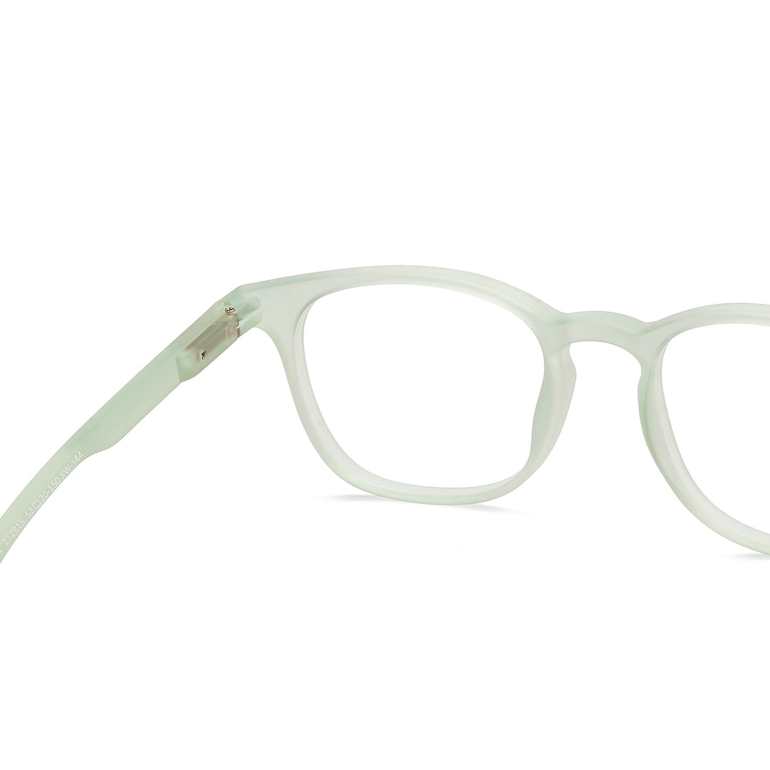 Lenskart Hustlr Online Jade Green Full Rim Square right side