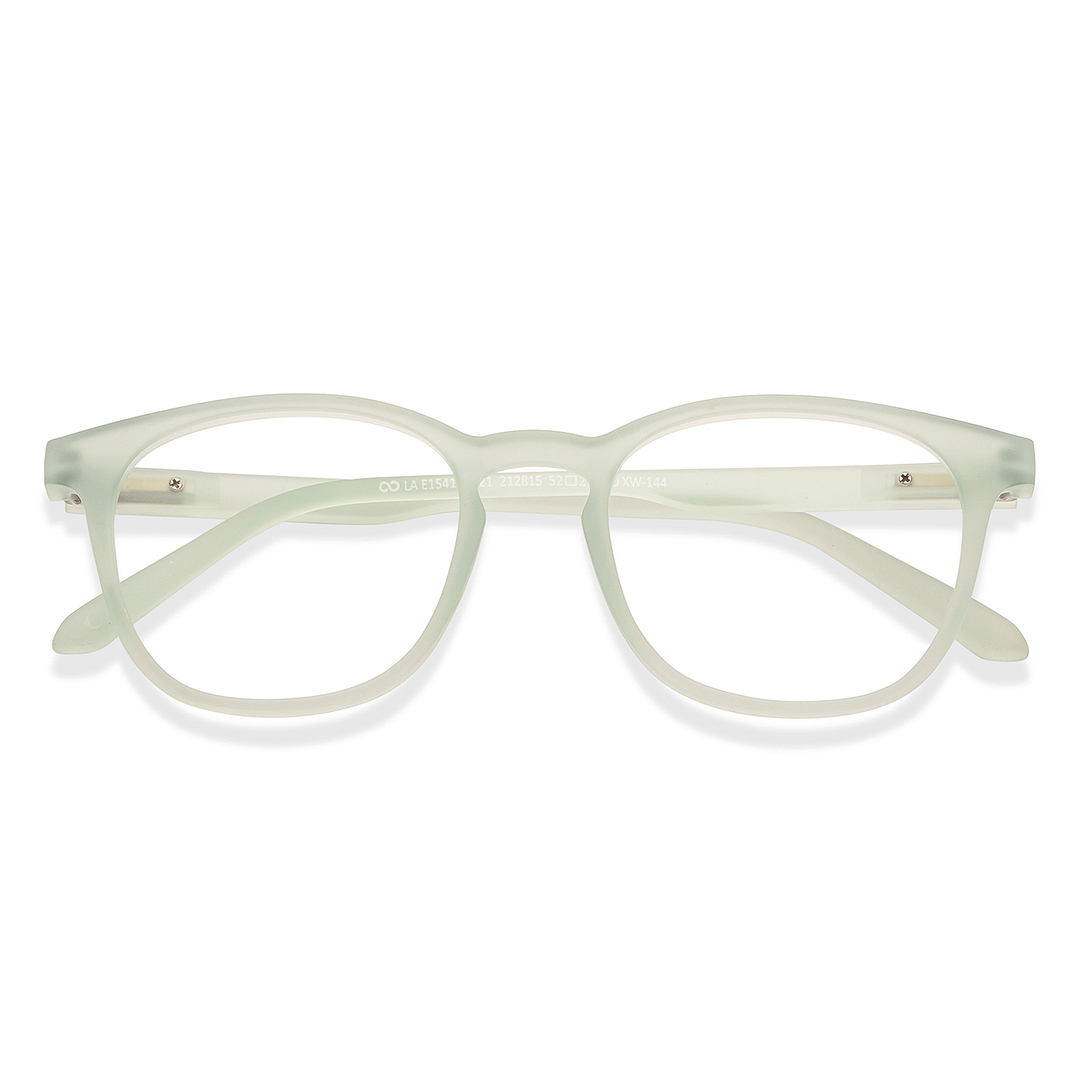 Lenskart Hustlr Online Jade Green Full Rim Square left side