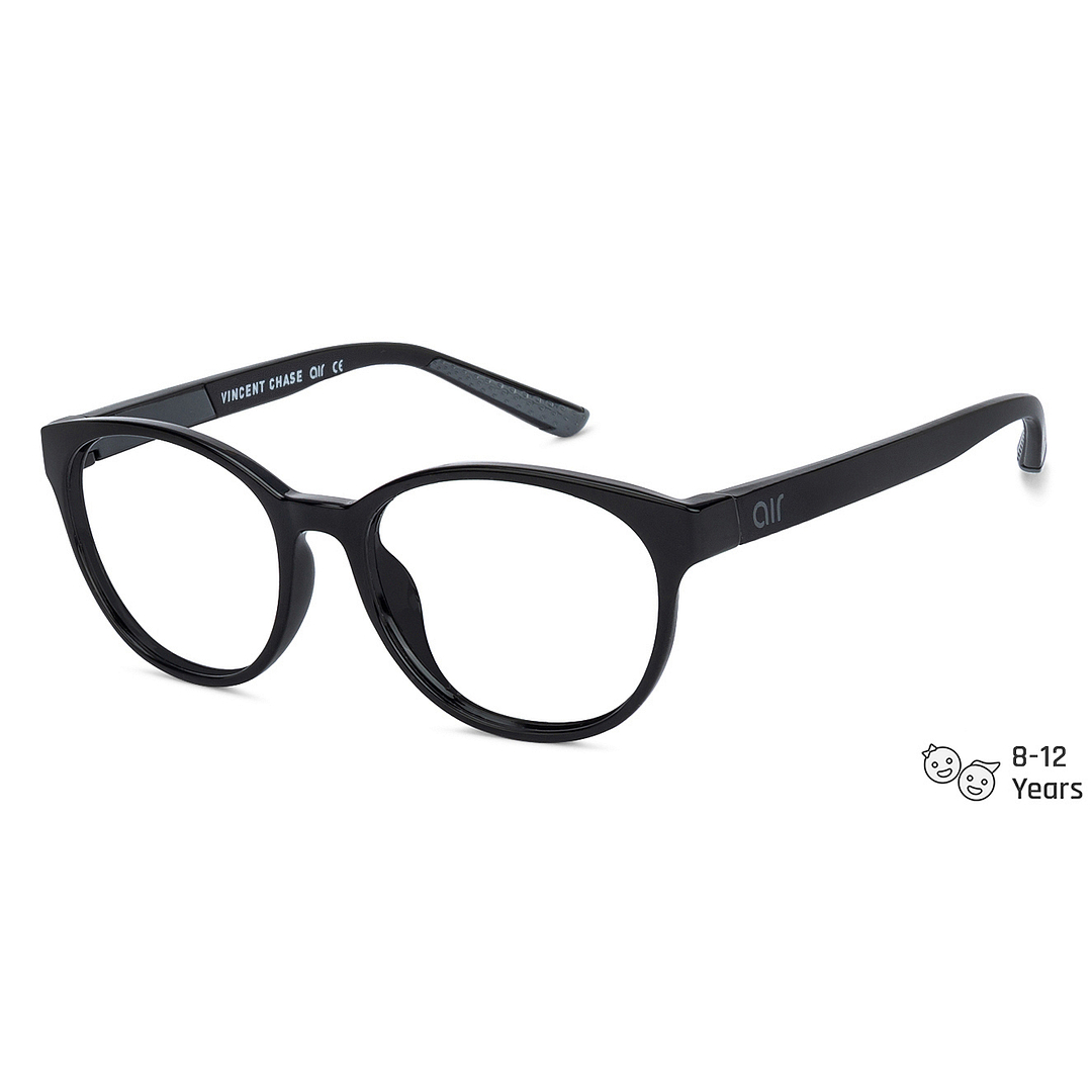 Hooper Online Black Full Rim Round right side