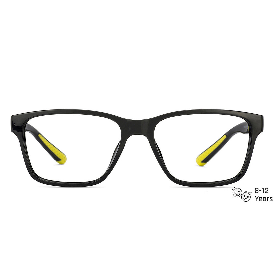 Hooper Online Black Full Rim Rectangle left side