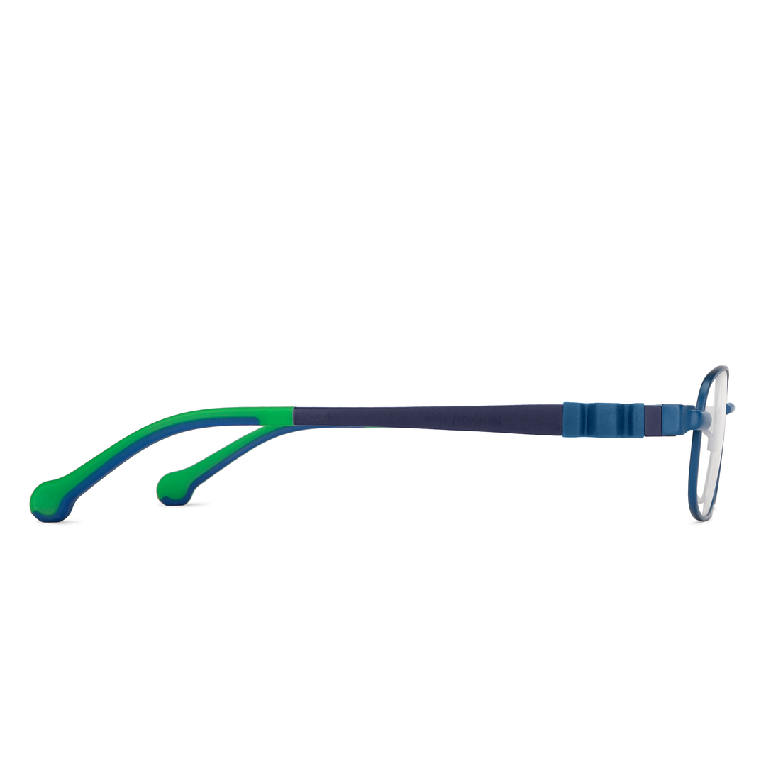 Hooper Online Sky Blue Full Rim Rectangle left side