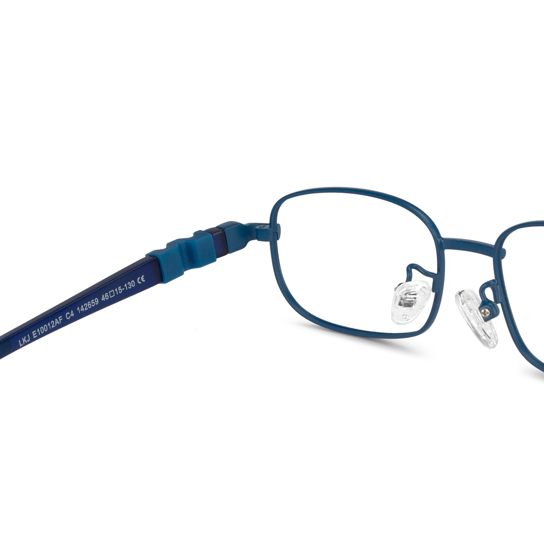 Hooper Online Sky Blue Full Rim Rectangle right side