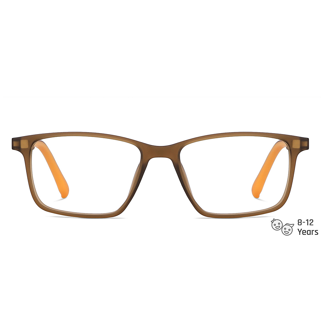Hooper Online Light Brown Full Rim Rectangle left side