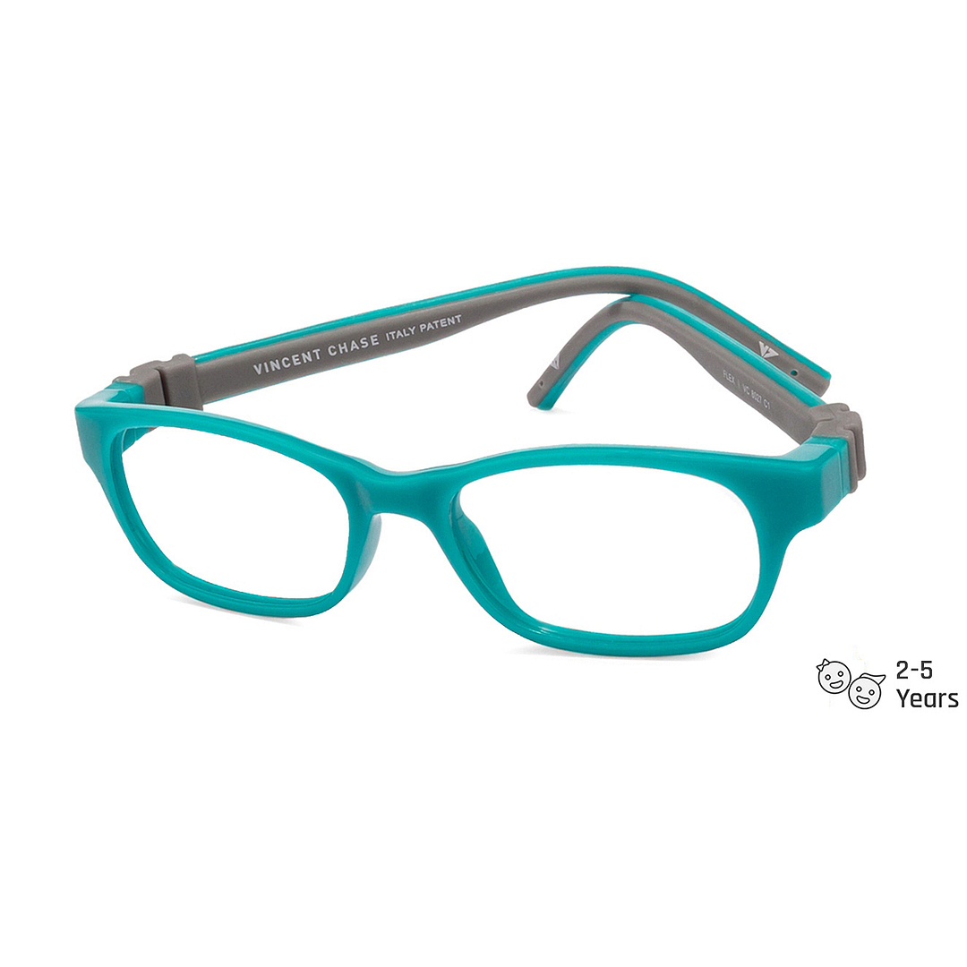 Hooper Online Green Full Rim Rectangle right side