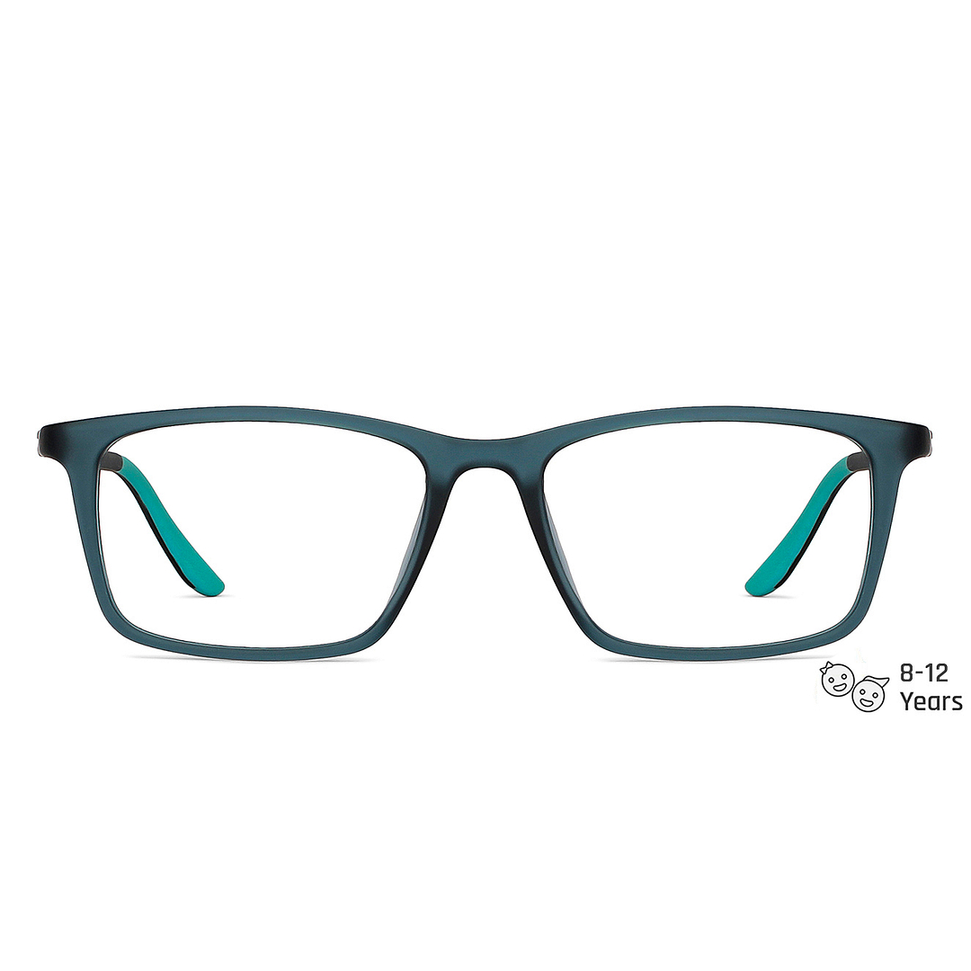 Hooper Online Sky Blue Full Rim Rectangle right side