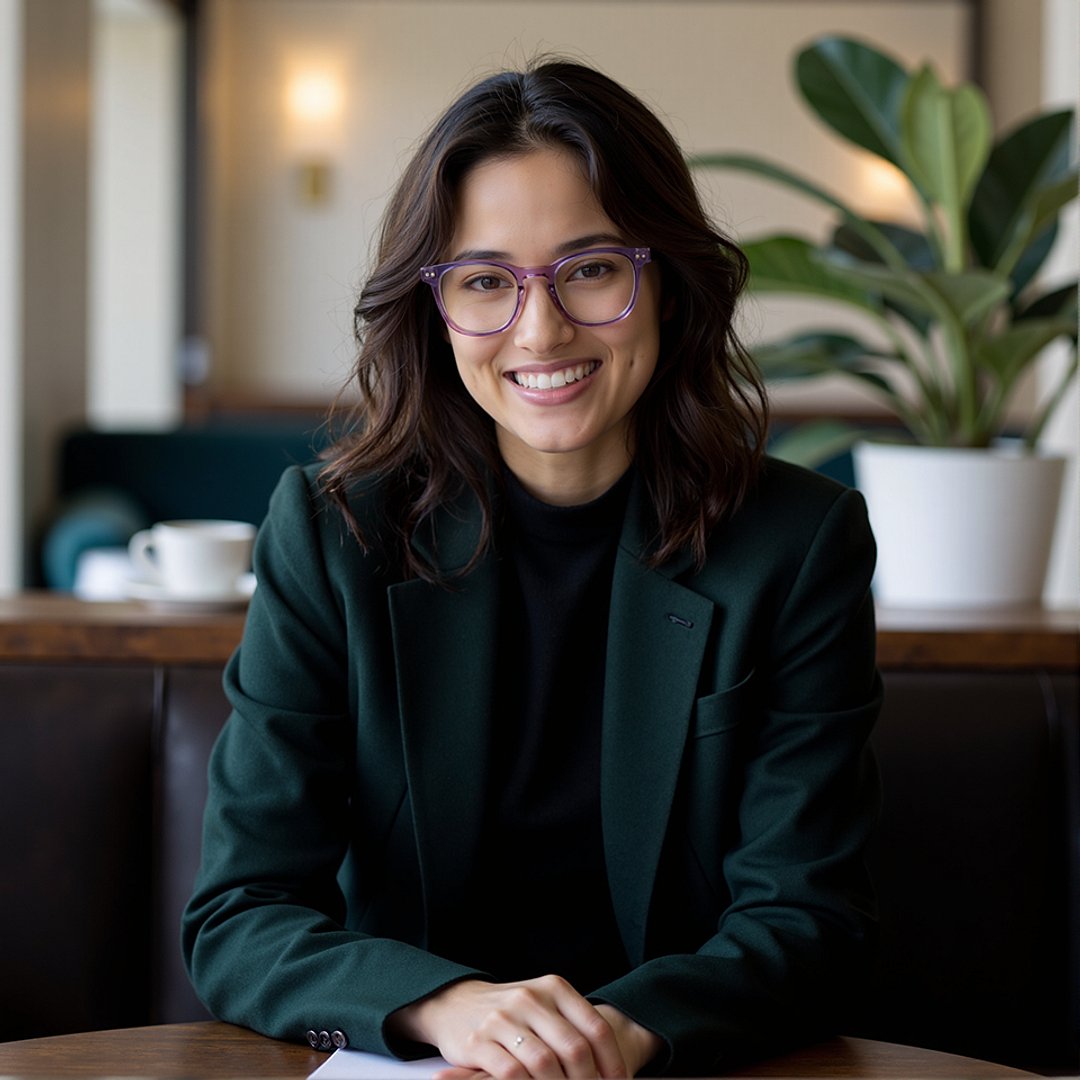 Lenskart Hustlr Lavender-Ace Full Rim Square right side