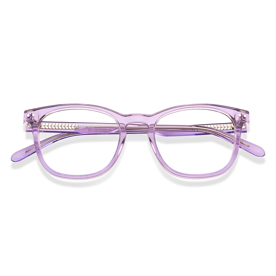 Lenskart Hustlr Lavender-Ace Full Rim Square right side