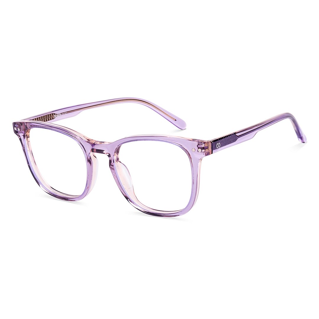 Lenskart Hustlr Lavender-Ace Full Rim Square left side