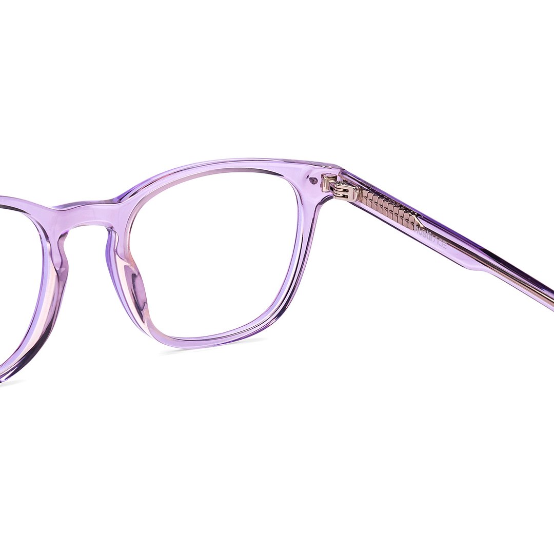 Lenskart Hustlr Lavender-Ace Full Rim Square right side