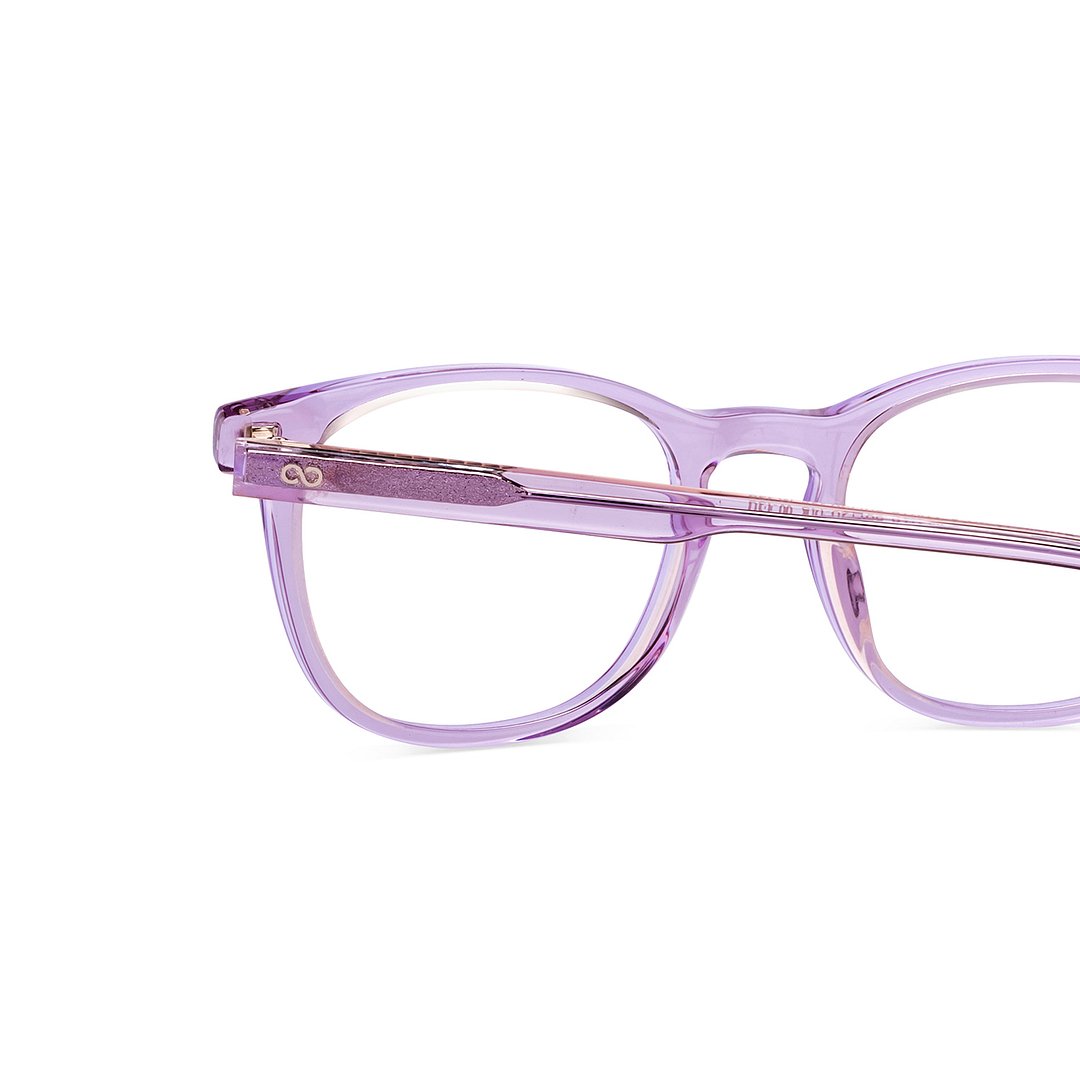 Lenskart Hustlr Lavender-Ace Full Rim Square left side