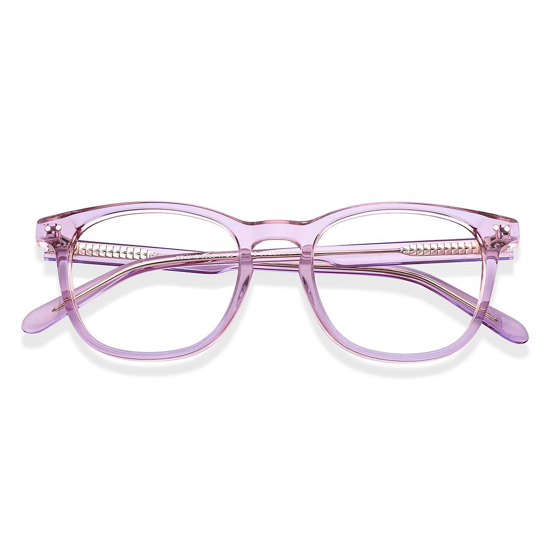 Lenskart Hustlr Lavender-Ace Full Rim Square left side
