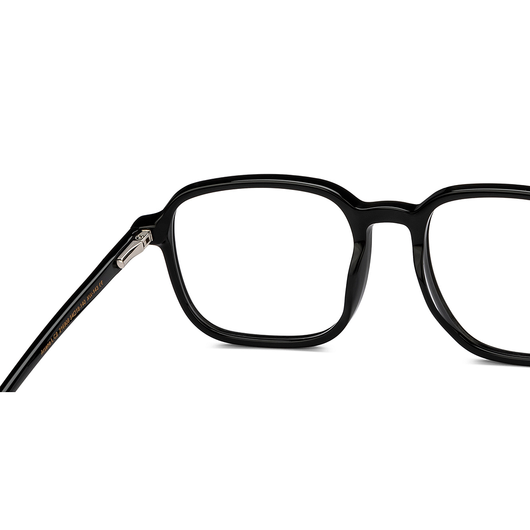 Le Petit Lunetier Black Full Rim Square right side