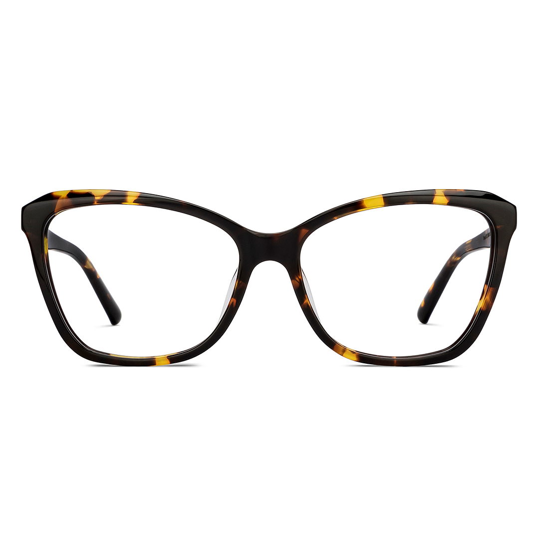 Le Petit Lunetier Tortoise Full Rim Cat Eye right side