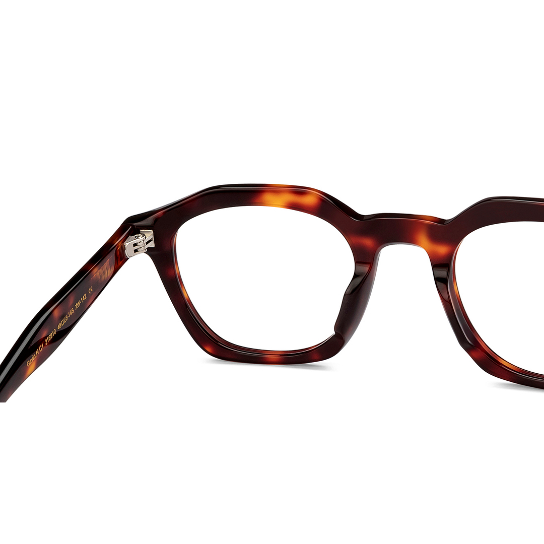 Le Petit Lunetier Tortoise Full Rim Square right side