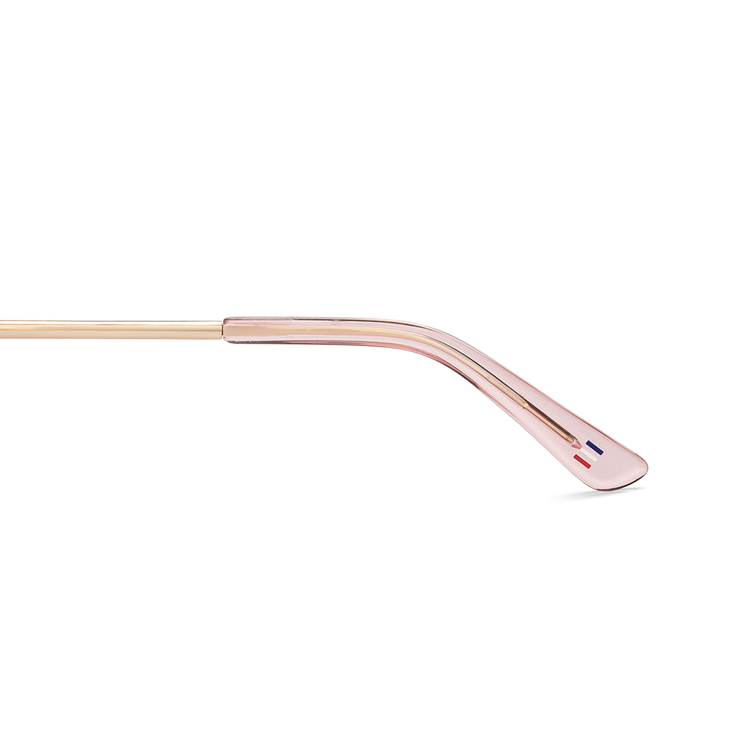 Le Petit Lunetier Gold Full Rim Cat Eye right side