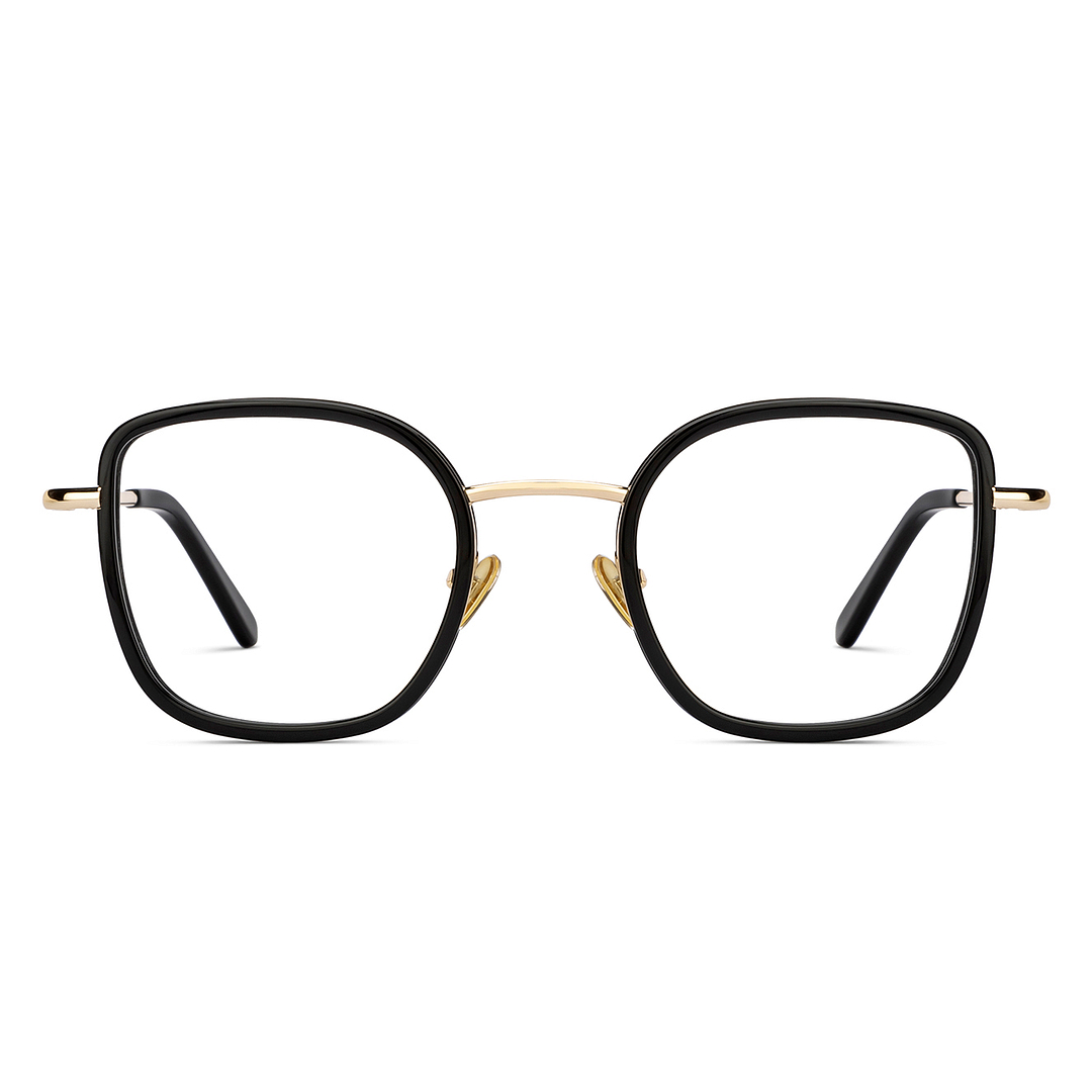 Le Petit Lunetier Black Full Rim Cat Eye right side