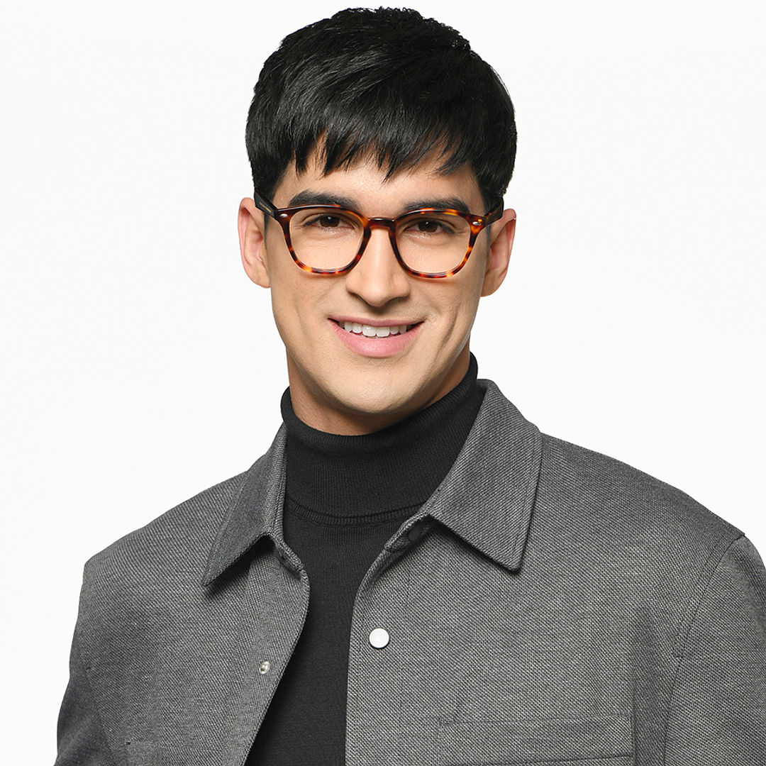 Le Petit Lunetier Tortoise Full Rim Round right side