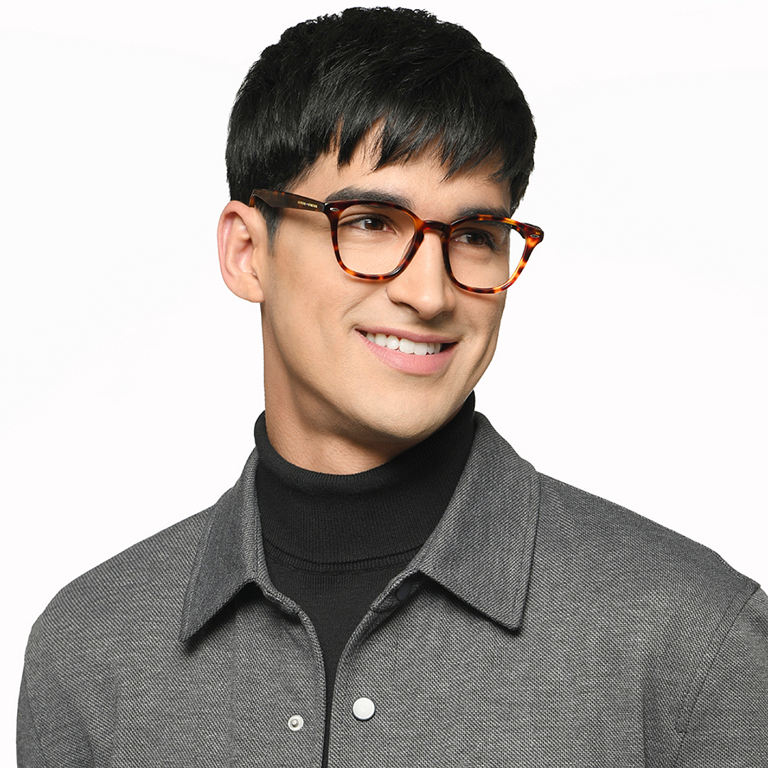 Le Petit Lunetier Tortoise Full Rim Round left side