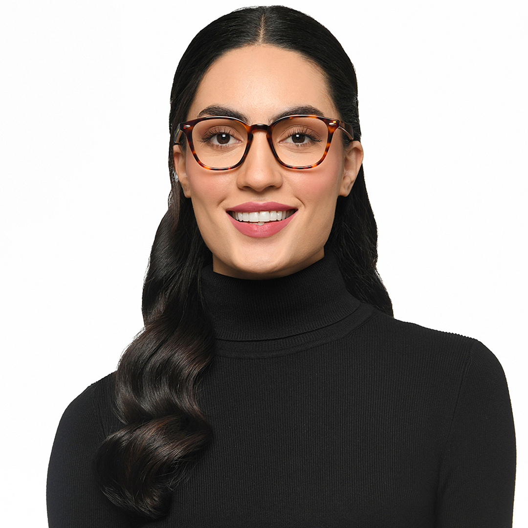 Le Petit Lunetier Tortoise Full Rim Round right side