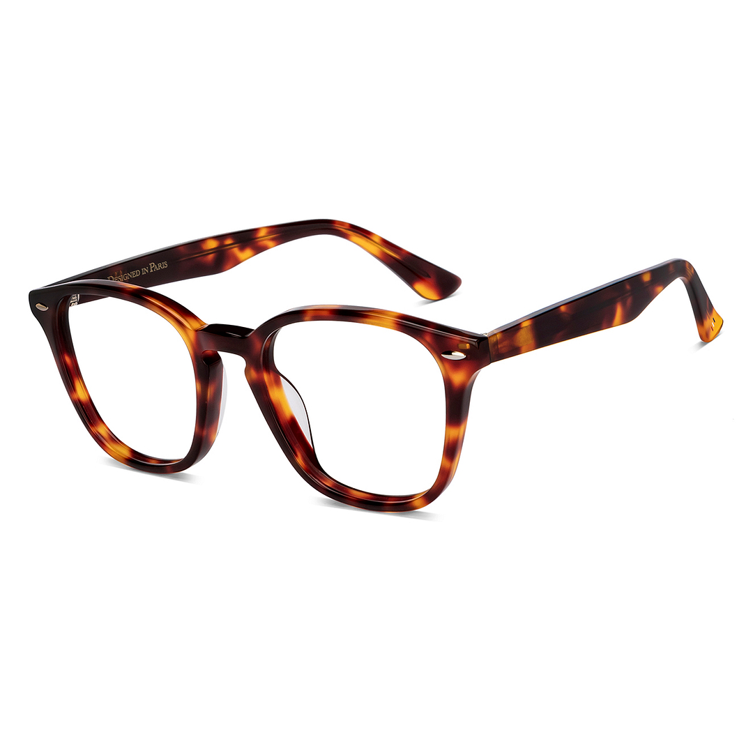 Le Petit Lunetier Tortoise Full Rim Round right side