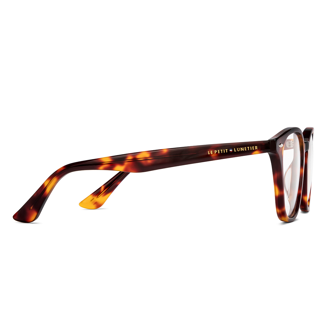 Le Petit Lunetier Tortoise Full Rim Round right side