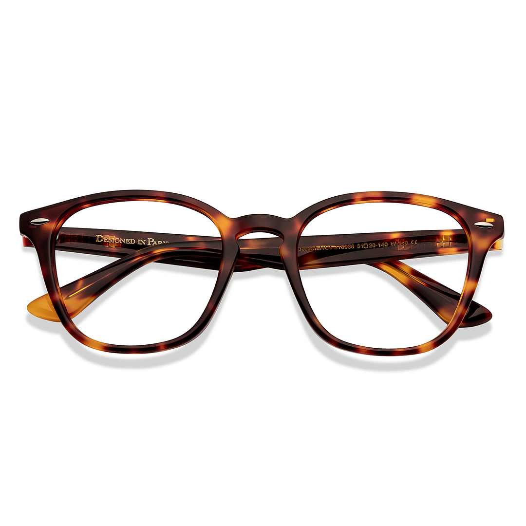 Le Petit Lunetier Tortoise Full Rim Round right side