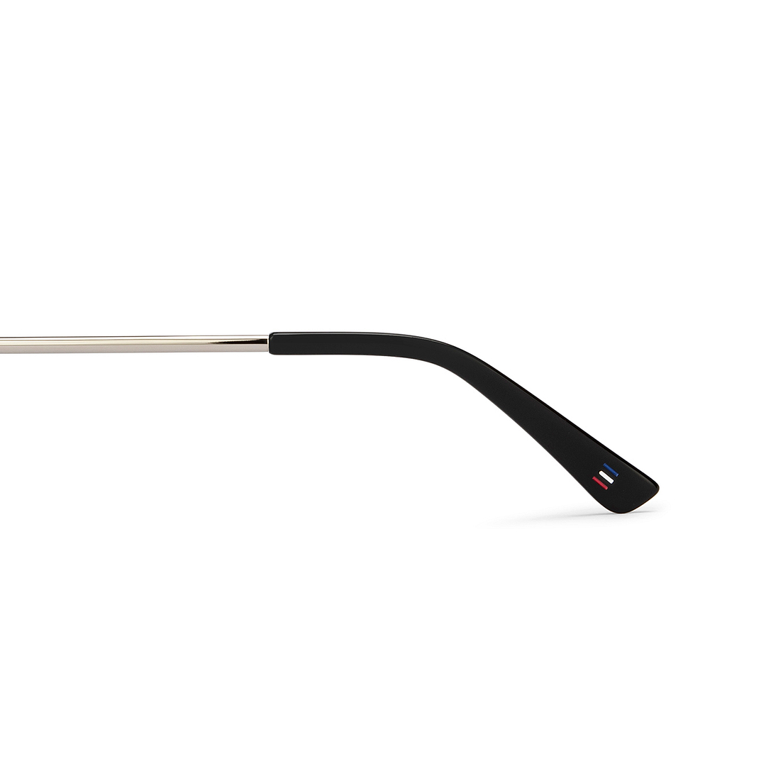 Le Petit Lunetier Silver Full Rim Geometric right side