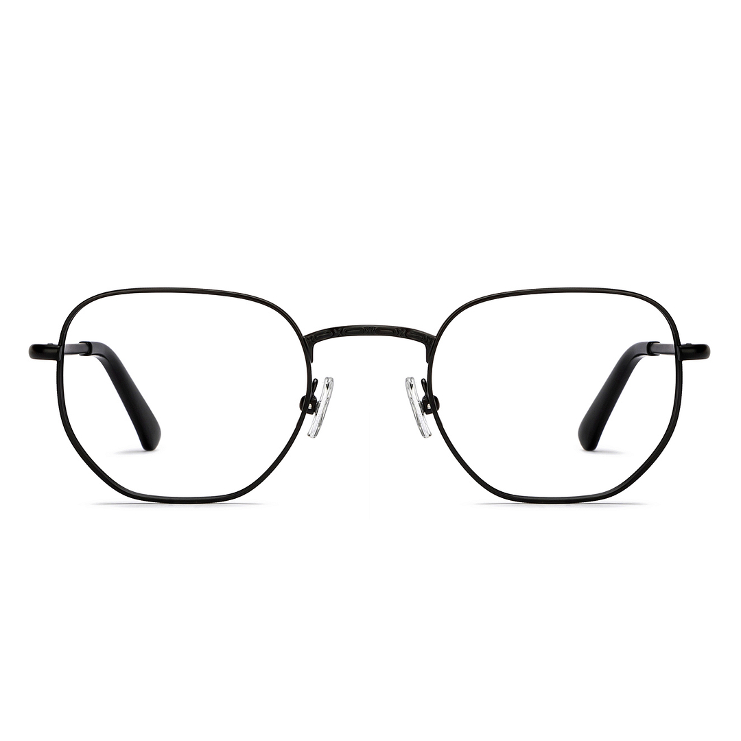 Le Petit Lunetier Black Full Rim Geometric right side