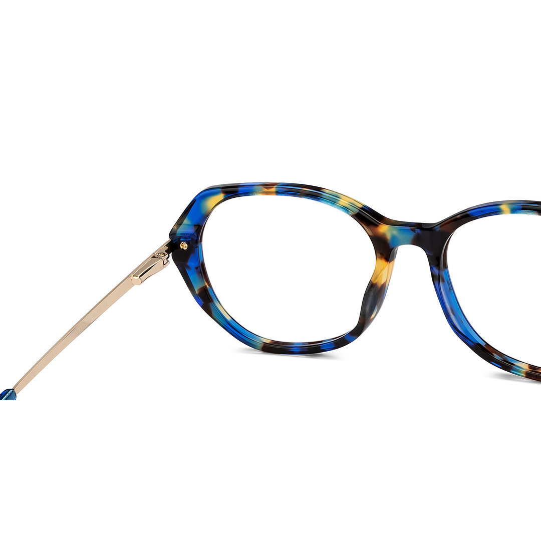 Le Petit Lunetier Tortoise Full Rim Cat Eye right side