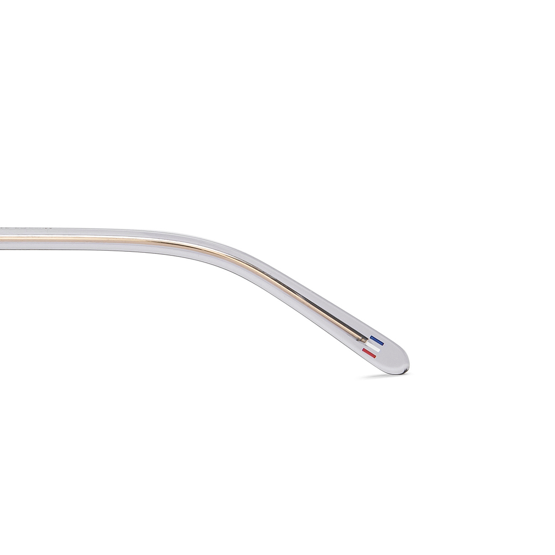 Le Petit Lunetier Gray Transparent Full Rim Geometric right side