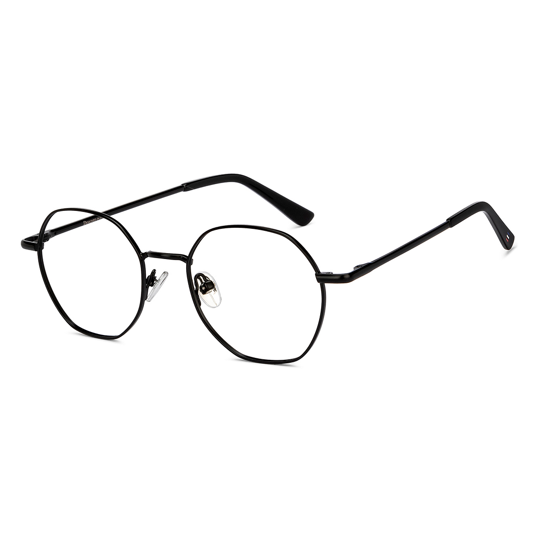 Le Petit Lunetier Black Full Rim Round left side