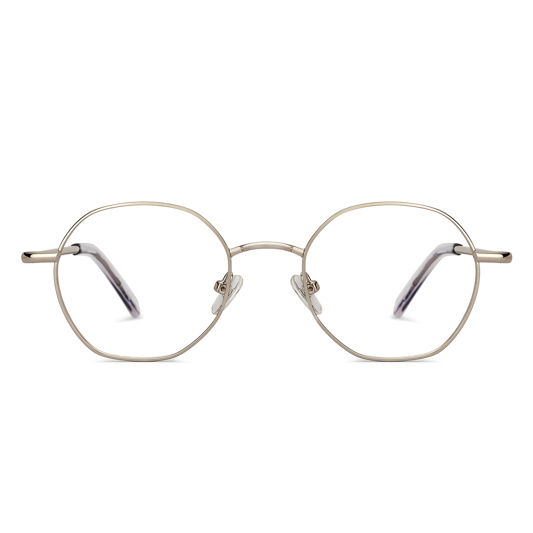 Le Petit Lunetier Silver Full Rim Round right side