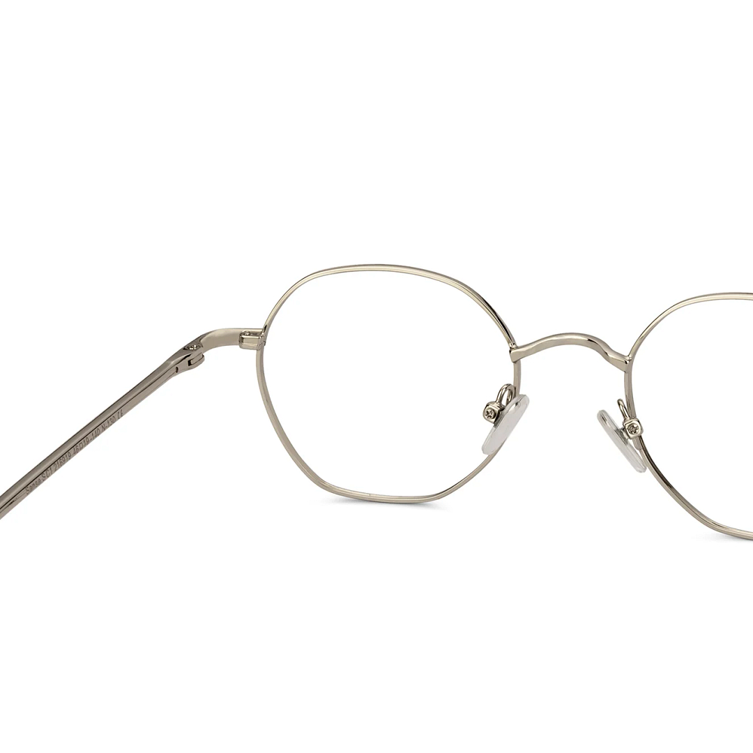 Le Petit Lunetier Silver Full Rim Round right side