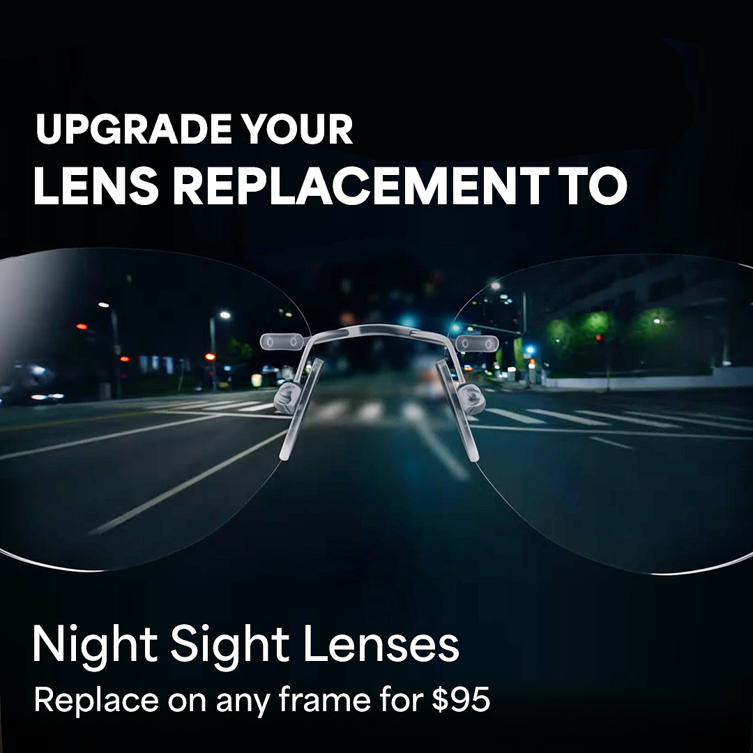 Lenskart Lens Replacement at Store - Transitions Lenses left side