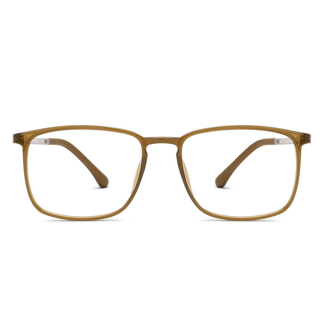 Lenskart Air Online Light Brown Full Rim Square left side