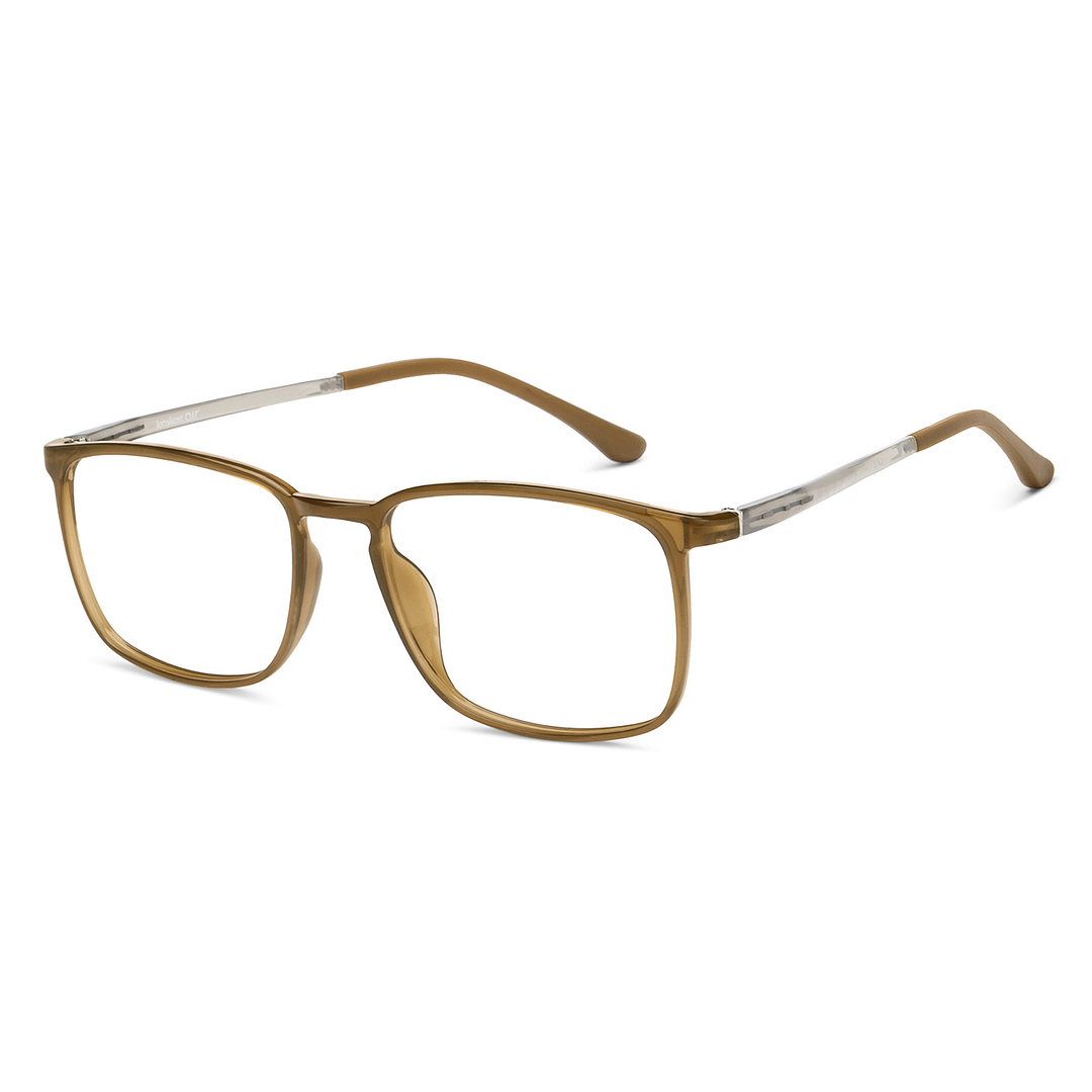 Lenskart Air Online Light Brown Full Rim Square right side