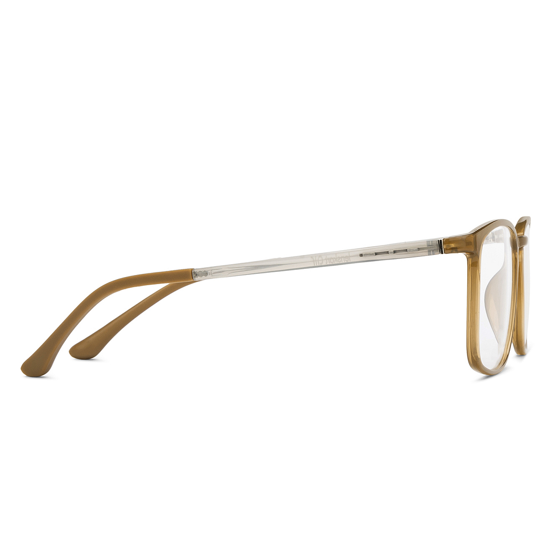 Lenskart Air Online Light Brown Full Rim Square left side