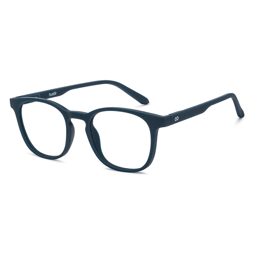 Lenskart Hustlr Navy Full Rim Square right side