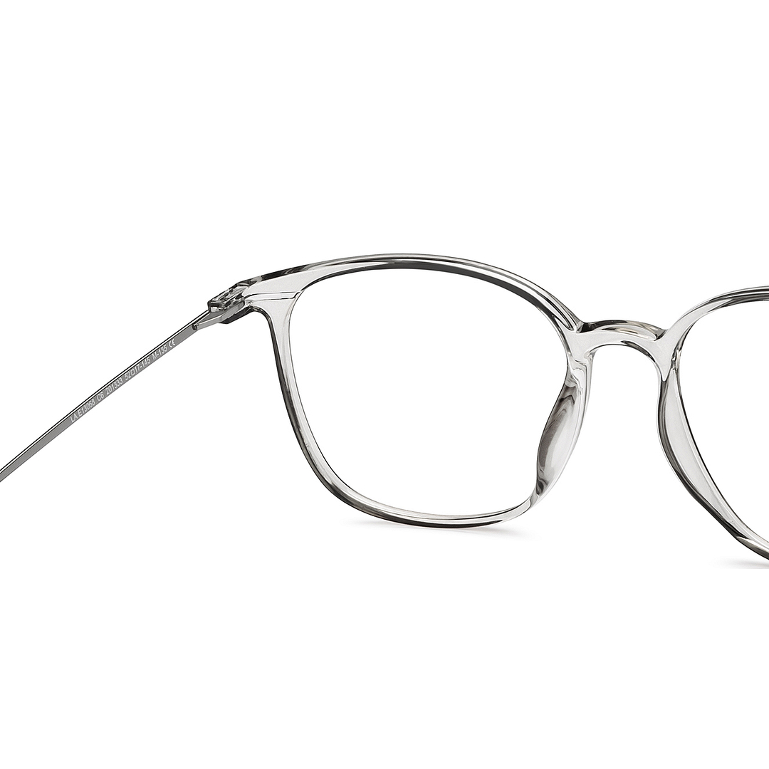 لينسكارت إير رمادي شفاف حافة كاملة دائري right side