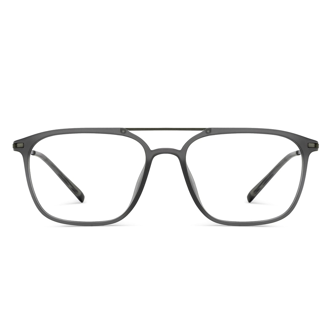 Lenskart Air Mid Gunmetal Full Rim Square right side