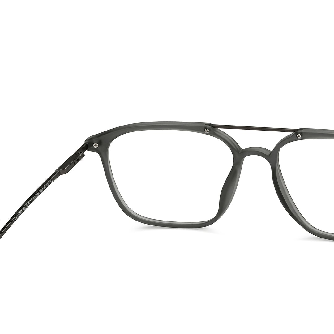 Lenskart Air Mid Gunmetal Full Rim Square right side