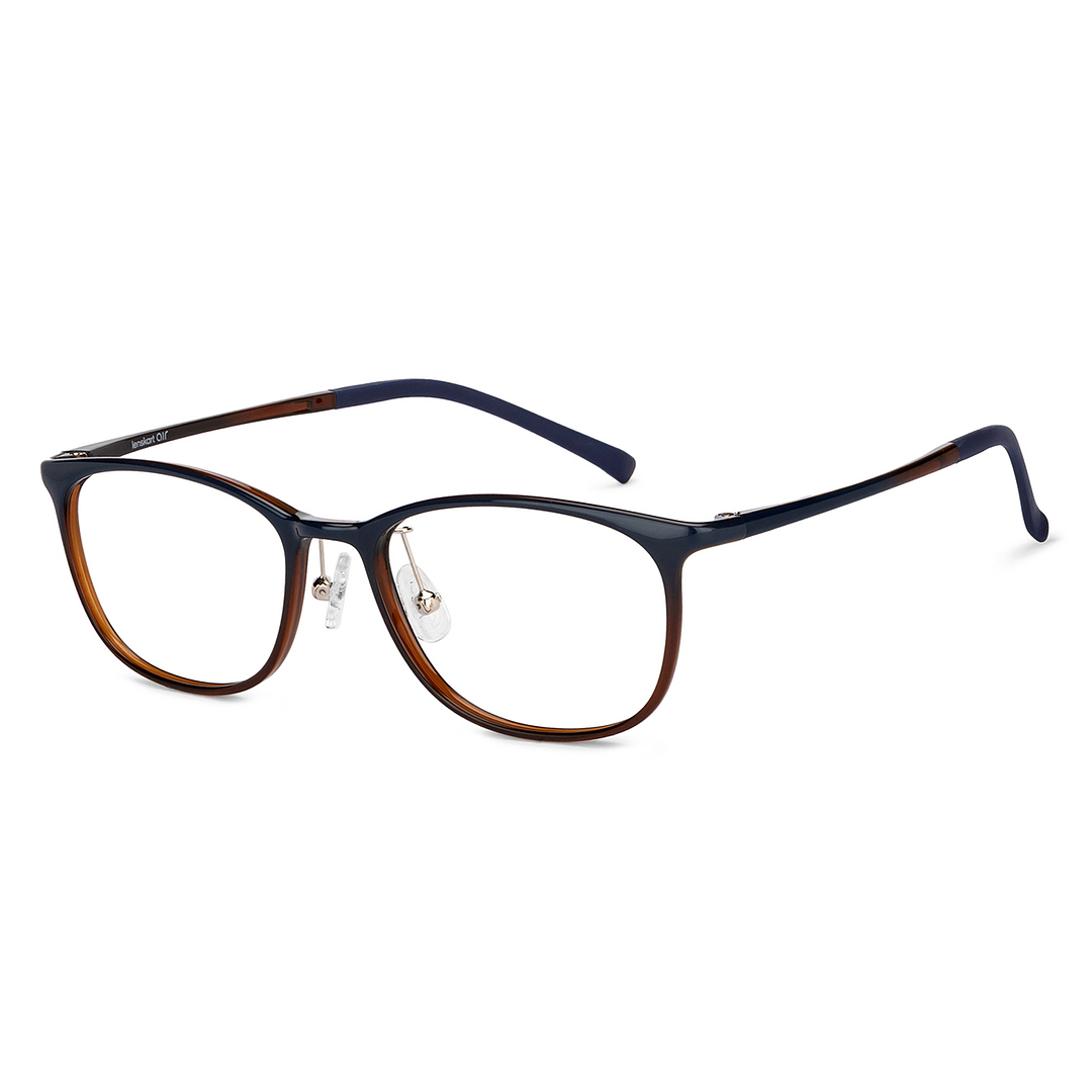 Lenskart Air Online Sky Blue Full Rim Rectangle right side