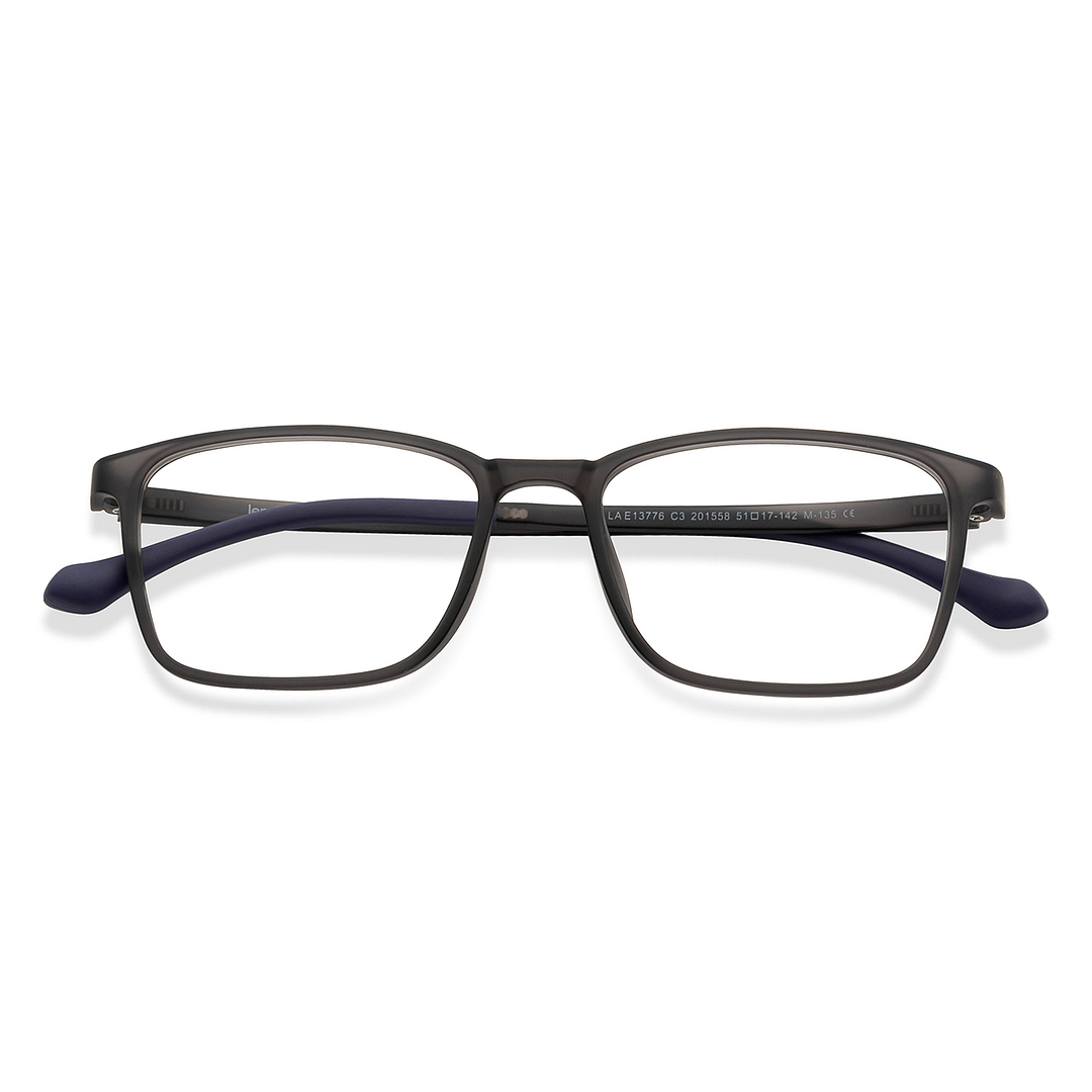 Lenskart Air Online Black Full Rim Rectangle left side