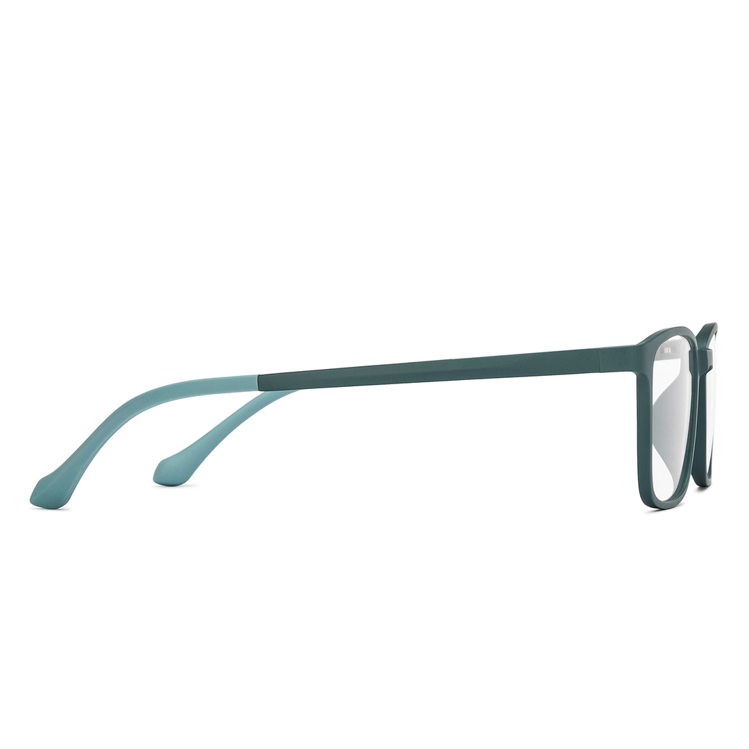 Lenskart Air Sky Blue Full Rim Rectangle left side