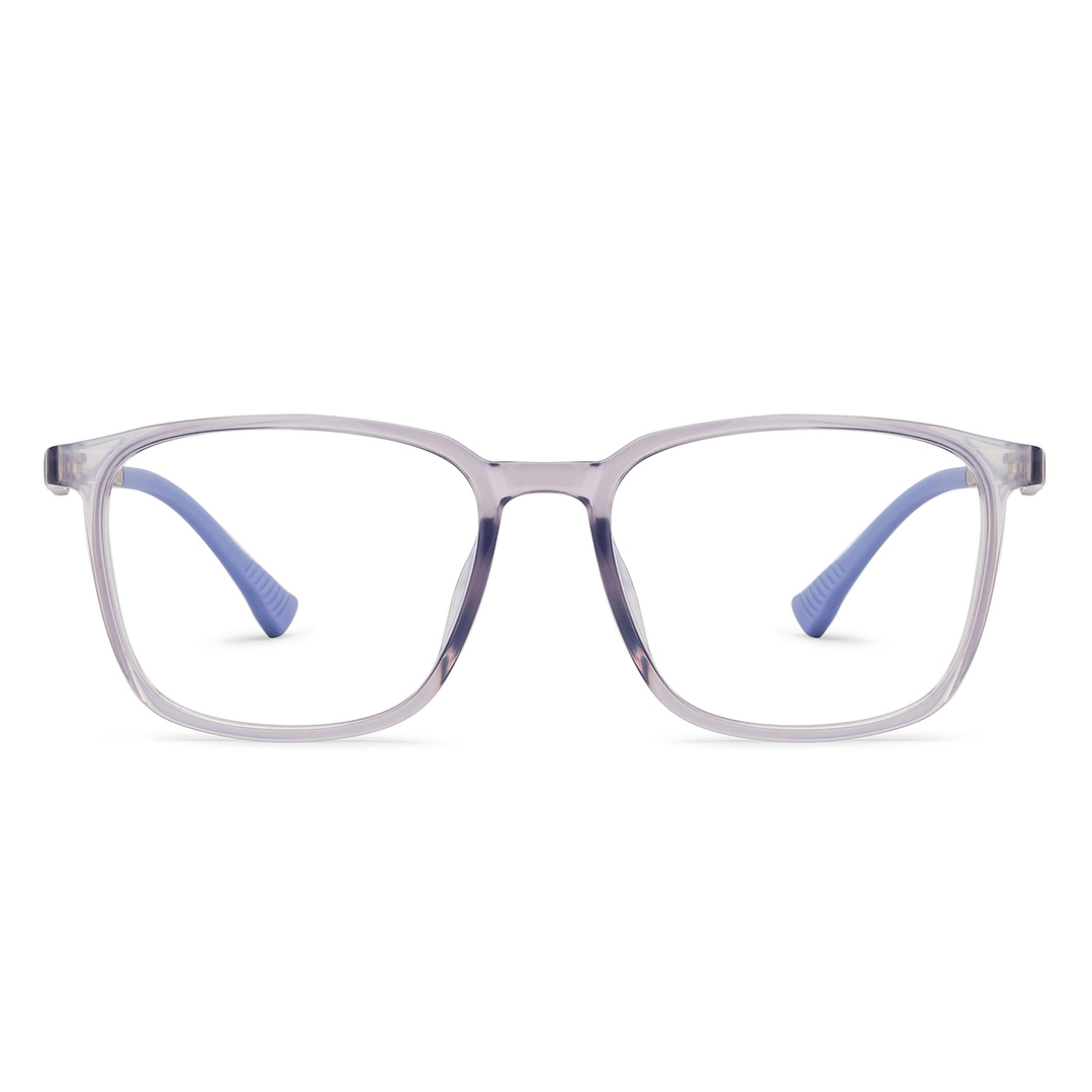 Lenskart Air Online Blue Transparent Full Rim Square right side