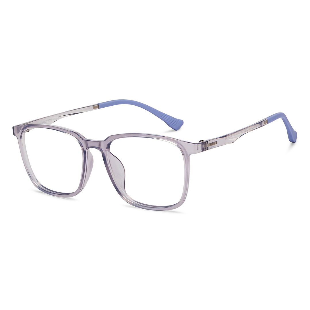 Lenskart Air Online Blue Transparent Full Rim Square right side