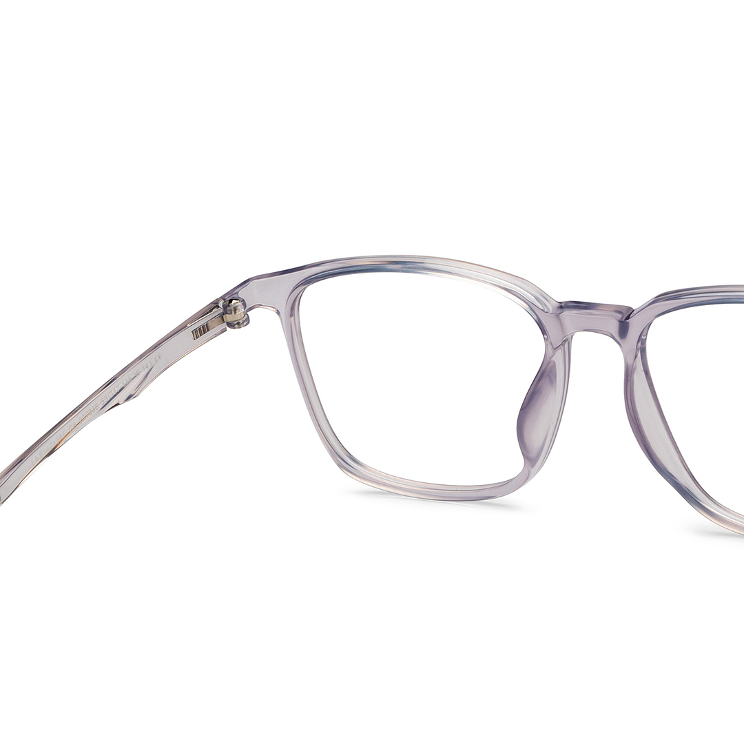 Lenskart Air Online Blue Transparent Full Rim Square right side